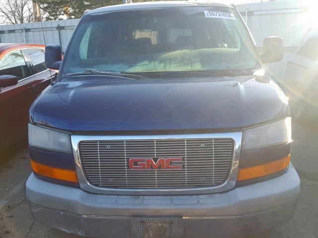 1GDFH15T331187966 - 2003 GMC SAVANA RV BLUE photo 9