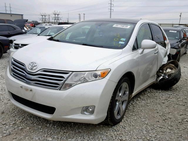 4T3ZK11A79U014601 - 2009 TOYOTA VENZA BASE WHITE photo 2