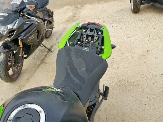 JKAEXEE13EDA16402 - 2014 KAWASAKI EX650 E BLACK photo 6