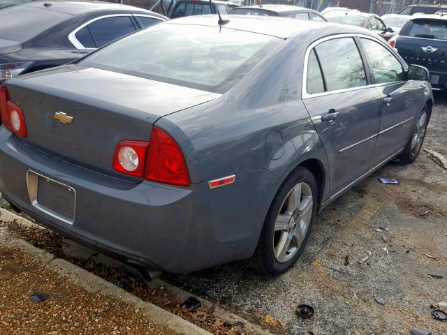 1G1ZJ577194211341 - 2009 CHEVROLET MALIBU 2LT GRAY photo 4