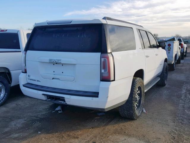 1GKS2GKC6FR694852 - 2015 GMC YUKON XL K WHITE photo 4