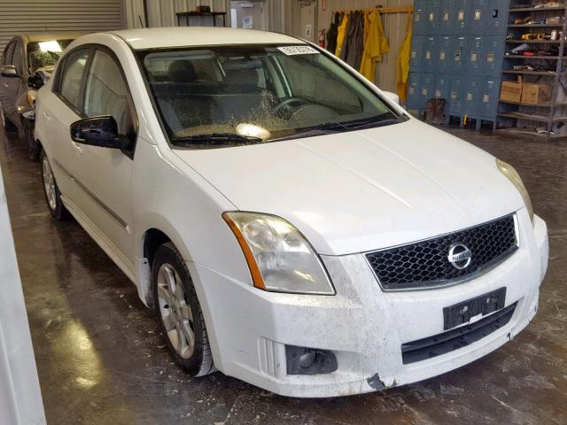 3N1A86AP6AL698988 - 2010 NISSAN SENTRA 2.0 WHITE photo 1