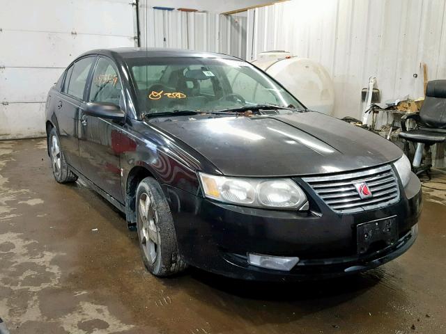 1G8AL58F27Z189350 - 2007 SATURN ION LEVEL BLACK photo 1