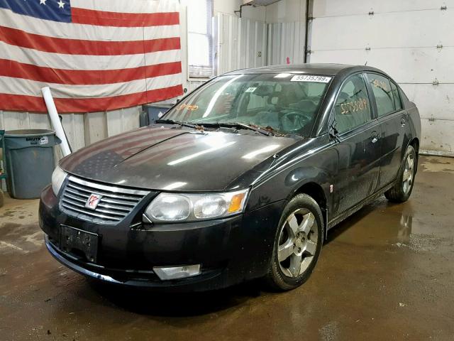 1G8AL58F27Z189350 - 2007 SATURN ION LEVEL BLACK photo 2