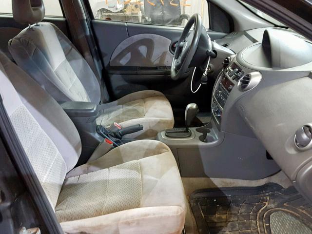 1G8AL58F27Z189350 - 2007 SATURN ION LEVEL BLACK photo 5