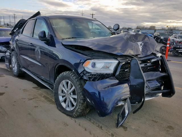 1C4SDJFT2GC467370 - 2016 DODGE DURANGO SS GRAY photo 1