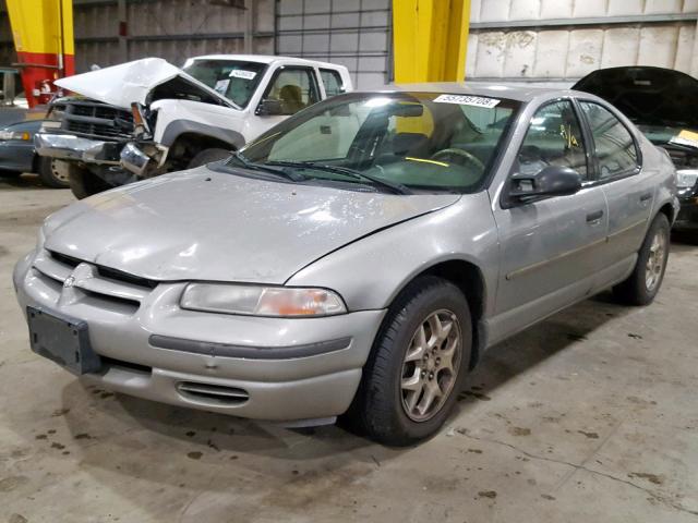 1B3EJ46X9TN115039 - 1996 DODGE STRATUS SILVER photo 2