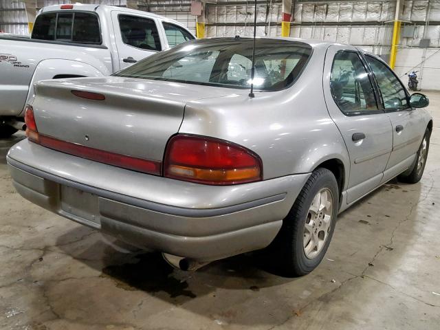 1B3EJ46X9TN115039 - 1996 DODGE STRATUS SILVER photo 4