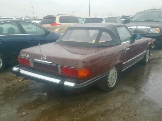 WDB10704412065112 - 1980 MERCEDES-BENZ SL BROWN photo 4