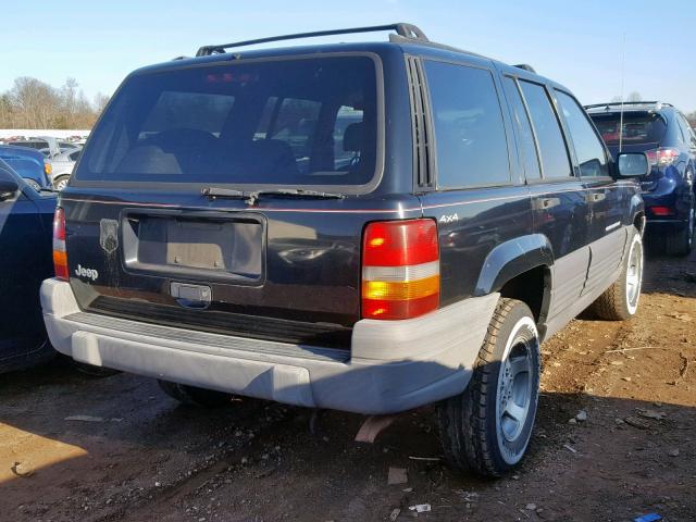 1J4GZ58S5VC508830 - 1997 JEEP GRAND CHER BLACK photo 4