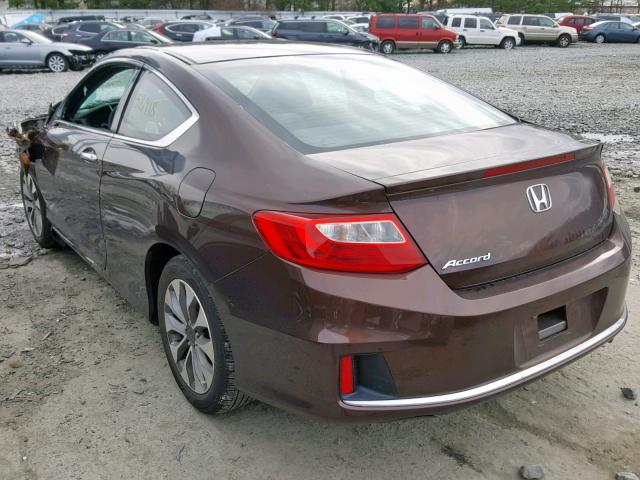 1HGCT1B38DA009533 - 2013 HONDA ACCORD LX- BROWN photo 3