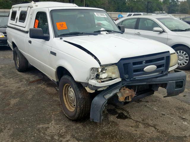 1FTYR10E36PA64978 - 2006 FORD RANGER WHITE photo 1