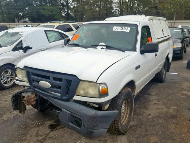 1FTYR10E36PA64978 - 2006 FORD RANGER WHITE photo 2