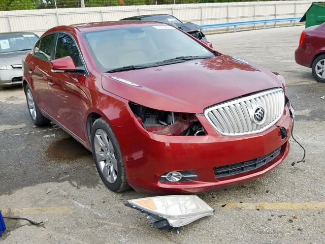 1G4GC5EG5AF218292 - 2010 BUICK LACROSSE C RED photo 1