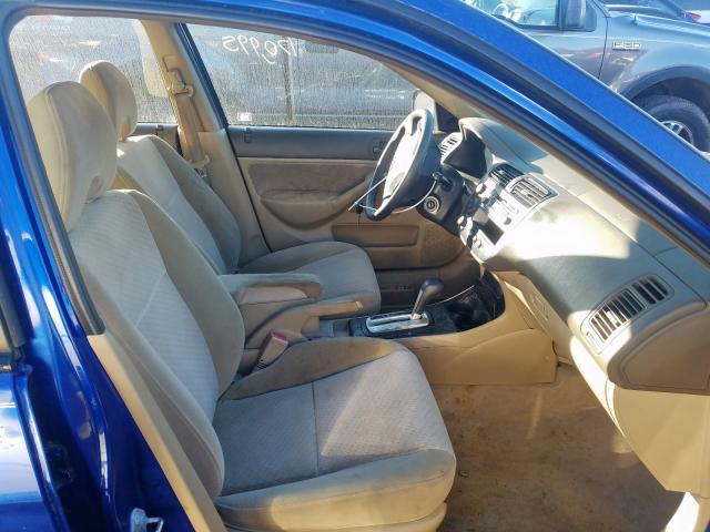 1HGES16365L005945 - 2005 HONDA CIVIC DX VP  foto 5