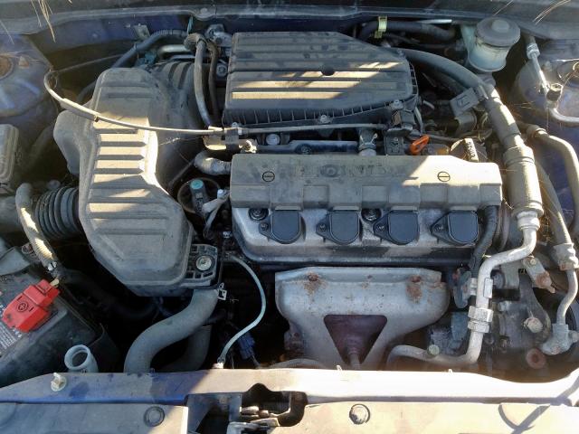 1HGES16365L005945 - 2005 HONDA CIVIC DX VP  foto 7