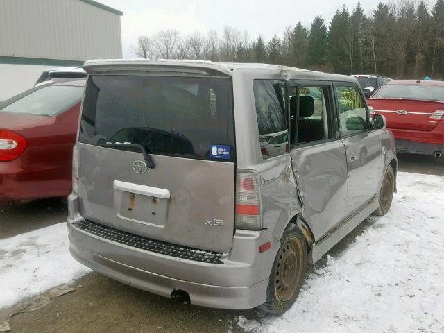 JTLKT324764038882 - 2006 TOYOTA SCION XB Сұр фото 4