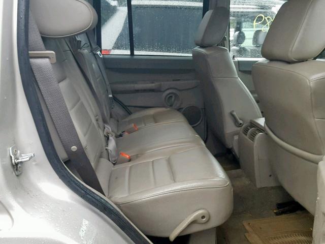 1J8HG48N17C694978 - 2007 JEEP COMMANDER Gümüş foto 6