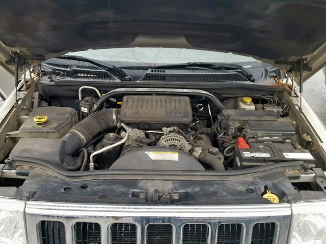 1J8HG48N17C694978 - 2007 JEEP COMMANDER Gümüş foto 7