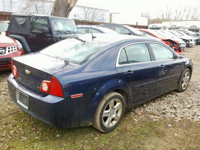 1G1ZG57B79F234677 - 2009 CHEVROLET MALIBU LS 蓝色 照片 4