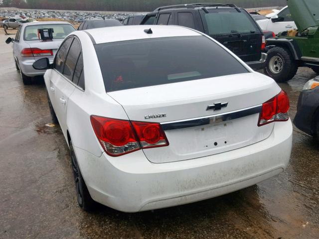 1G1PD5SH1C7270703 - 2012 CHEVROLET CRUZE LS WHITE photo 3