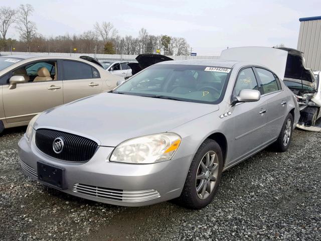 1G4HD57287U190625 - 2007 BUICK LUCERNE SILVER photo 2