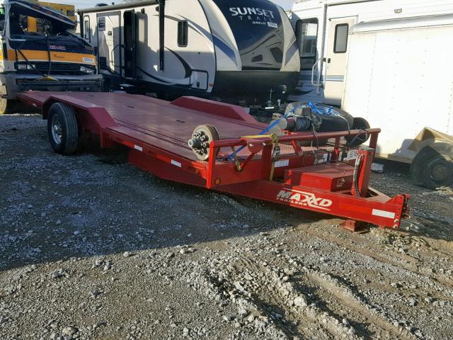 5R8T82022HM046882 - 2017 MAXE TRAILER RED photo 1