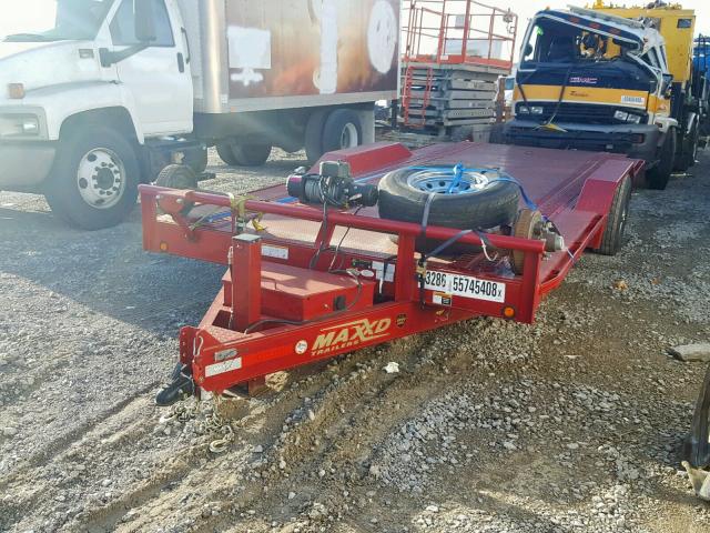 5R8T82022HM046882 - 2017 MAXE TRAILER RED photo 2