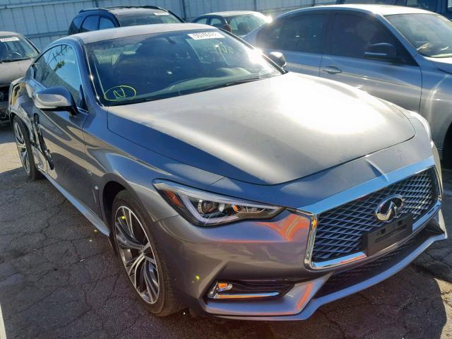 JN1CV7EK9HM110991 - 2017 INFINITI Q60 BASE GRAY photo 1