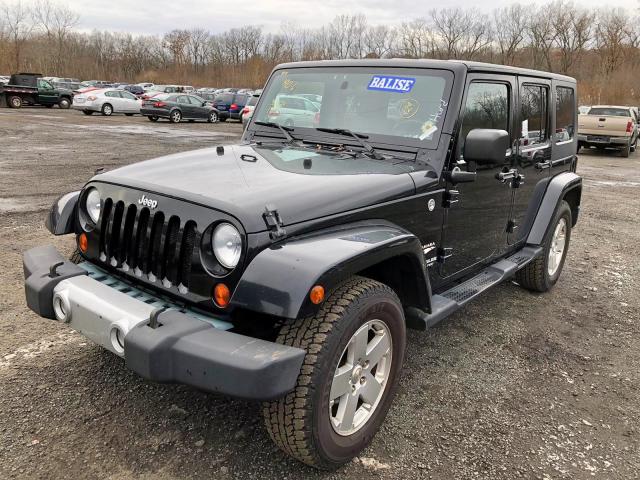 1J4BA5H17AL141674 - 2010 JEEP WRANGLER U BLACK photo 2
