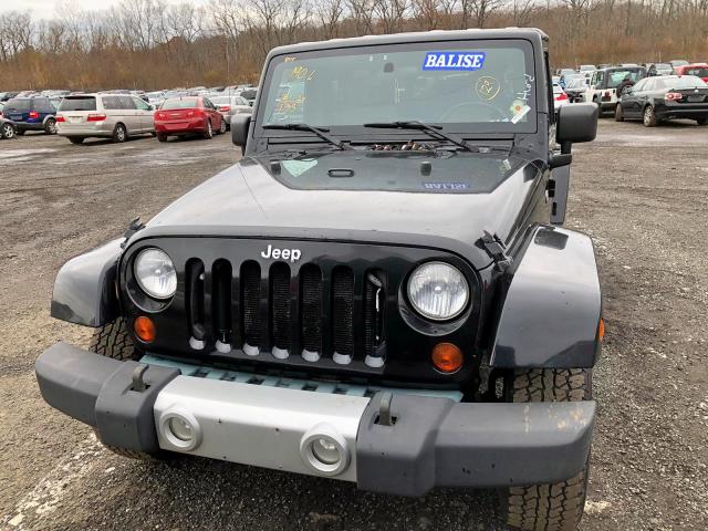 1J4BA5H17AL141674 - 2010 JEEP WRANGLER U BLACK photo 5