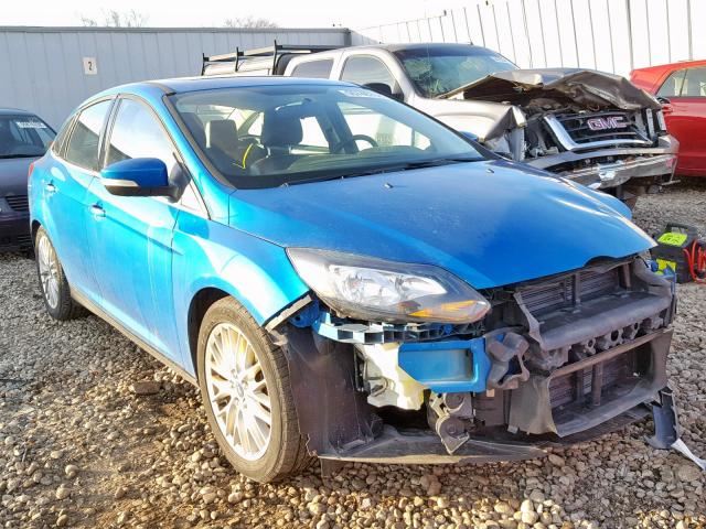 1FADP3J25EL124680 - 2014 FORD FOCUS TITA BLUE photo 1