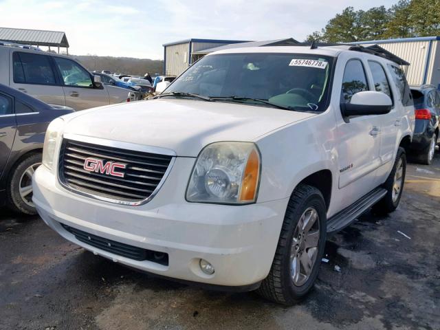 1GKFC13J27R177218 - 2007 GMC YUKON WHITE photo 2