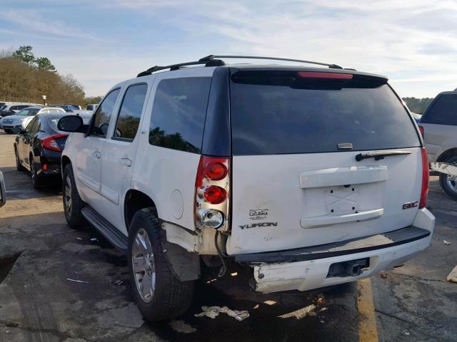 1GKFC13J27R177218 - 2007 GMC YUKON WHITE photo 3