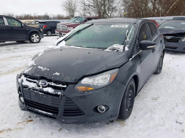 1FADP3N23EL328226 - 2014 FORD FOCUS TITA BLACK photo 2