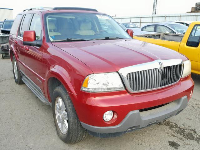 5LMEU68H43ZJ20738 - 2003 LINCOLN AVIATOR 栗色 照片 1