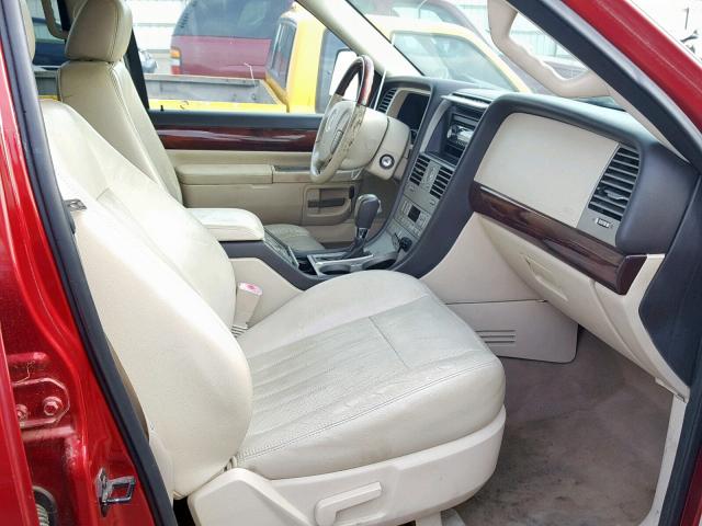 5LMEU68H43ZJ20738 - 2003 LINCOLN AVIATOR 栗色 照片 5