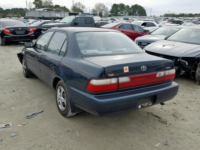 1NXBB02E3VZ602494 - 1997 TOYOTA COROLLA DX TEAL photo 3