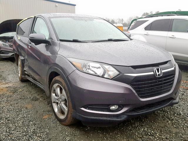 3CZRU5H56GM727900 - 2016 HONDA HR-V EX GRAY photo 1