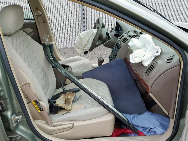 1G1ZT54845F105519 - 2005 CHEVROLET MALIBU LS 绿色 照片 5