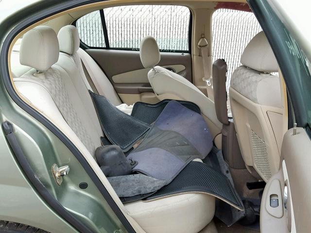 1G1ZT54845F105519 - 2005 CHEVROLET MALIBU LS 绿色 照片 6