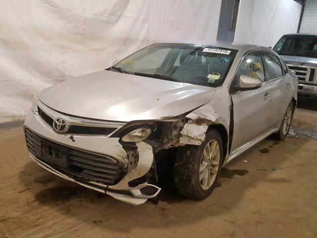 4T1BK1EBXDU018759 - 2013 TOYOTA AVALON BAS SILVER photo 9