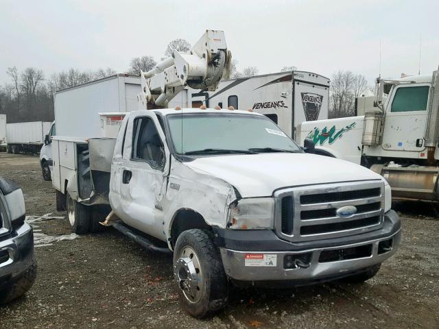 1FDAX57P46EC66547 - 2006 FORD F550 SUPER WHITE photo 1