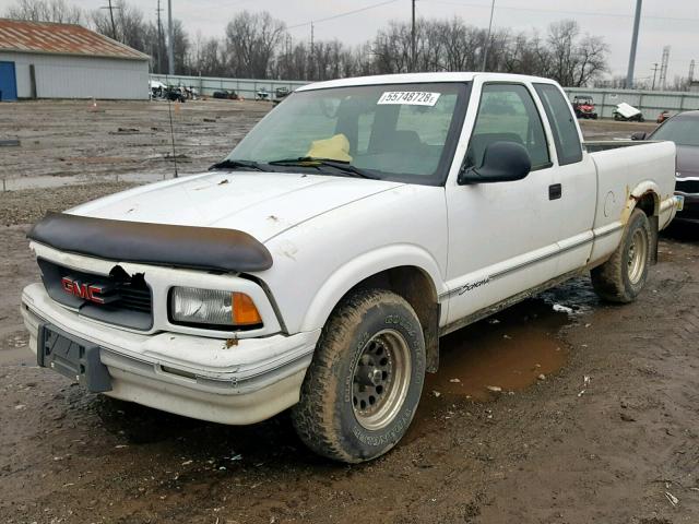 1GTCS19Z7S8507206 - 1995 GMC SONOMA WHITE photo 2