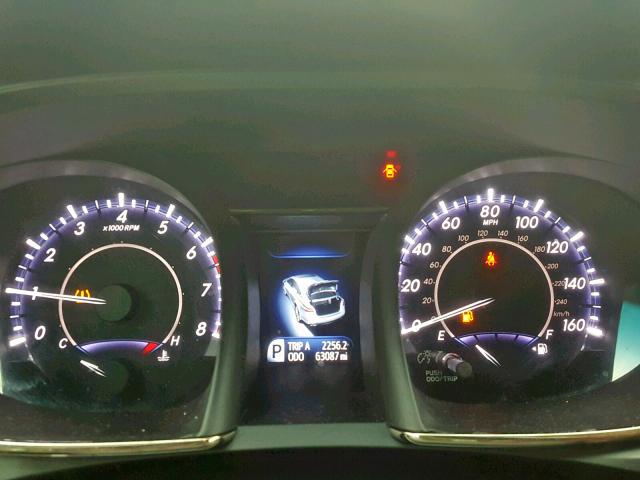 4T1BK1EB8FU152995 - 2015 TOYOTA AVALON XLE 灰色 照片 8