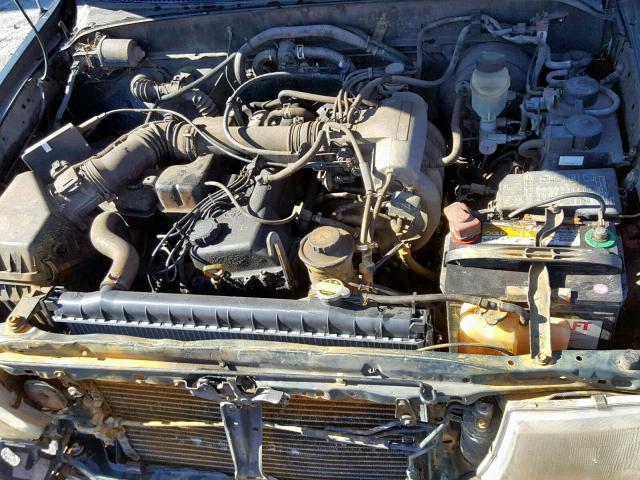 4TANL42N9WZ016355 - 1998 TOYOTA TACOMA GREEN photo 7