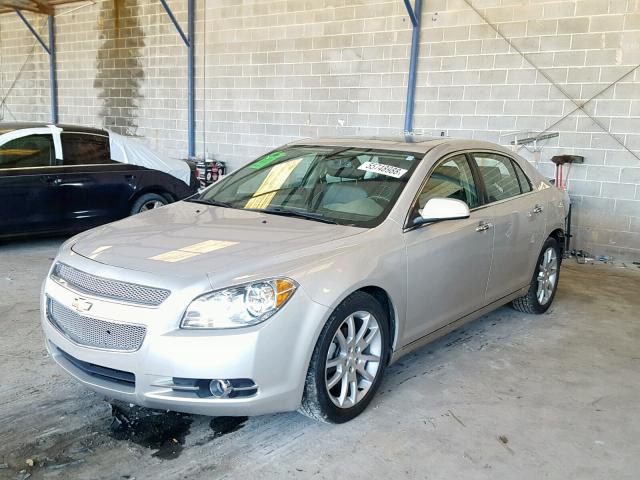 1G1ZG5E76CF284136 - 2012 CHEVROLET MALIBU LTZ ოქროსფერი ფოტო 2