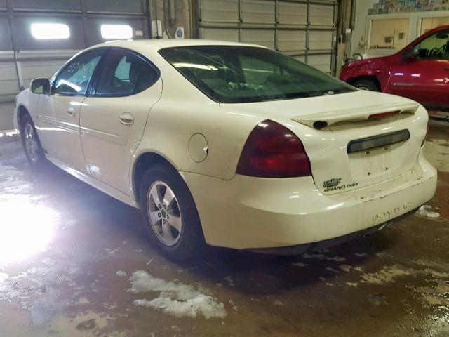 2G2WP552X61160997 - 2006 PONTIAC GRAND PRIX WHITE photo 3