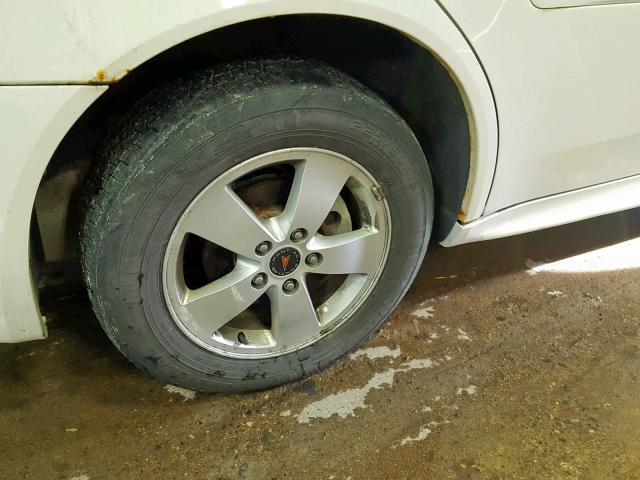 2G2WP552X61160997 - 2006 PONTIAC GRAND PRIX WHITE photo 9