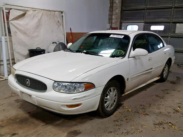 1G4HP54K82U112575 - 2002 BUICK LESABRE CU WHITE photo 2